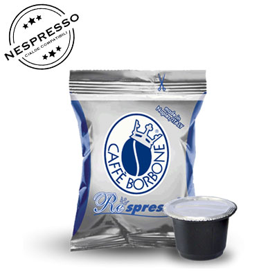 Capsule Caffè Borbone Blu compatibili Nespresso – 100 pz