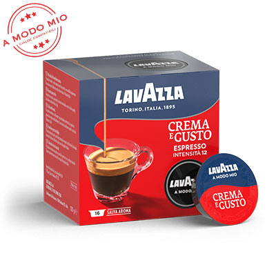Capsule Lavazza Crema e Gusto compatibili A Modo Mio – 256 pz